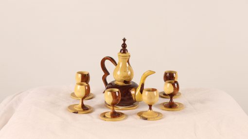 Bộ Ấm Trà gỗ - Hình ảnh 2