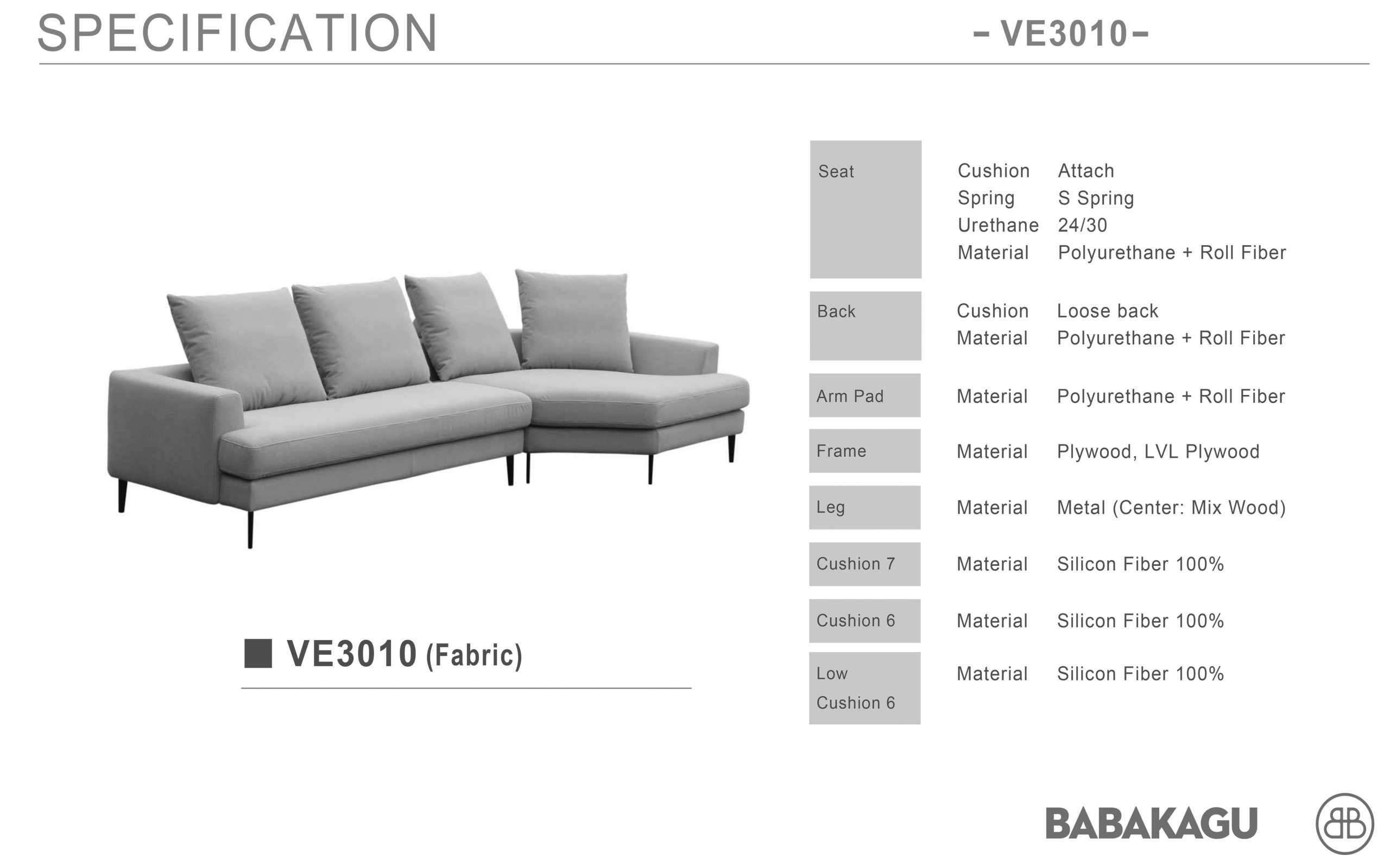 Bộ Sofa VE3010 - Hình ảnh 3