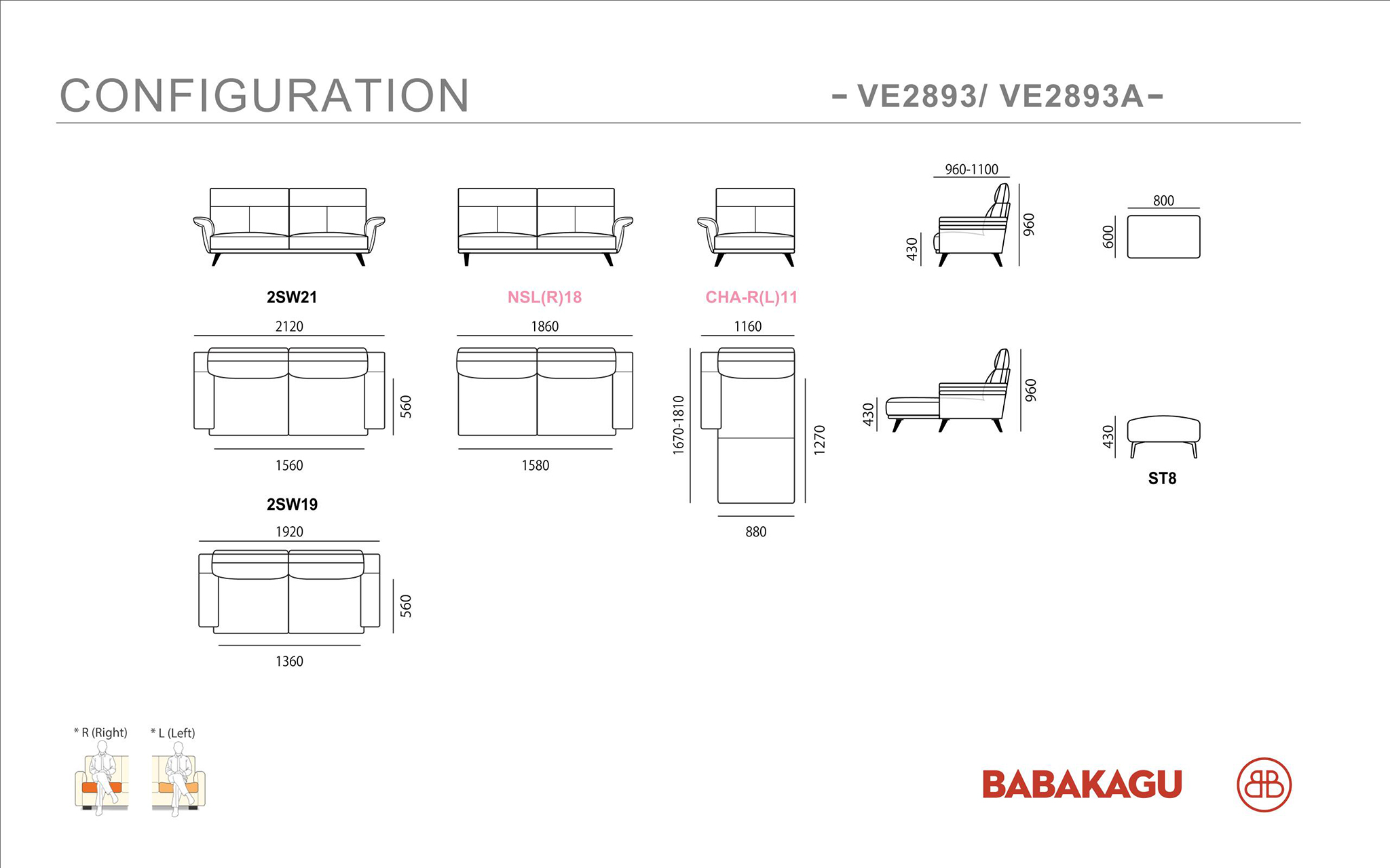 Sofa VE2893 nhập khẩu Nhật Bản – Sang trọng và tinh tế - Hình ảnh 3